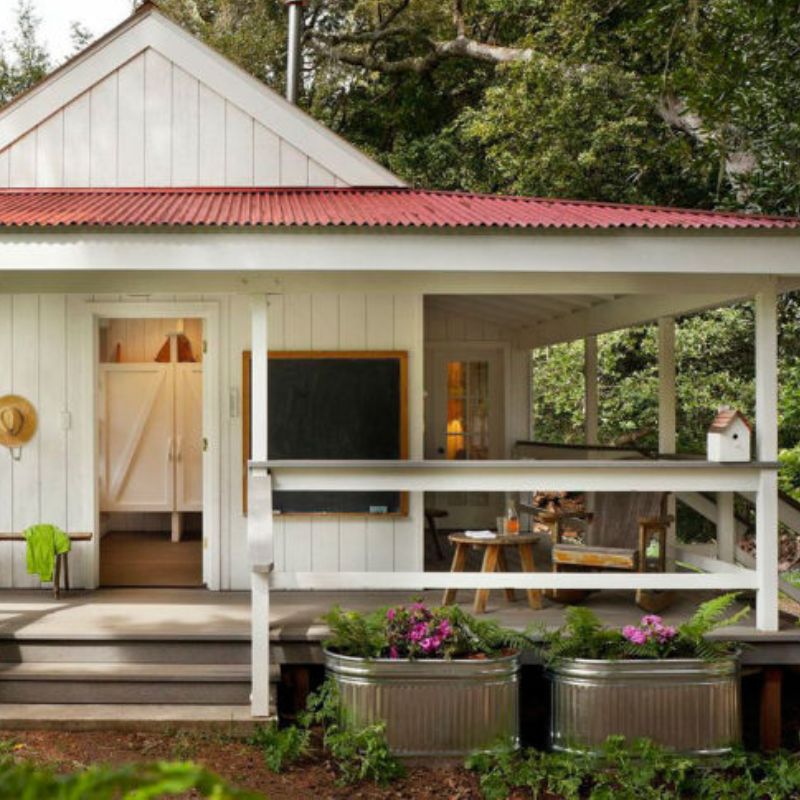 Nhà Gấp Gọn Sân Vườn Sang Trọng